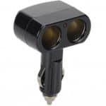Conector mechero (2 tomas pipa)