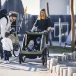 Thule_Courier_remolque_bici_niños_2_plazas